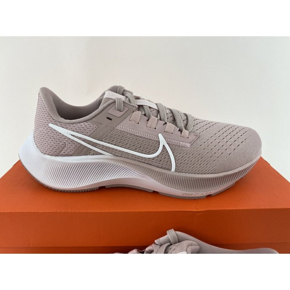 Nike Air Zoom Pegasus 38 Champagne Pink Women's Running Shoes White - Picture 5 of 12